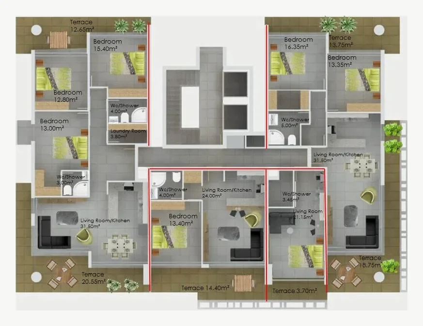 Type E · Abelia Residence