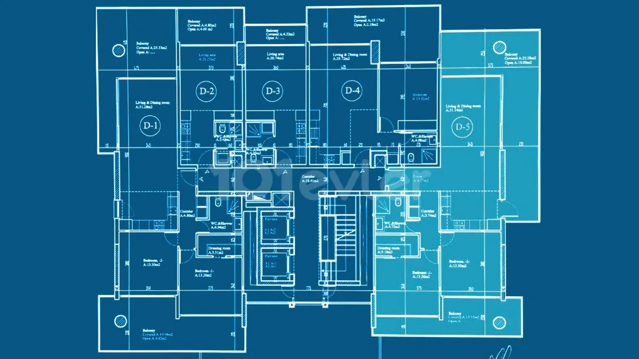 Floor-plan drawing supplied with the Abelia Residence apartment listing