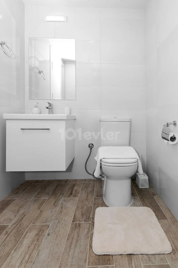 Interior photograph of the Abelia Residence studio, view 12